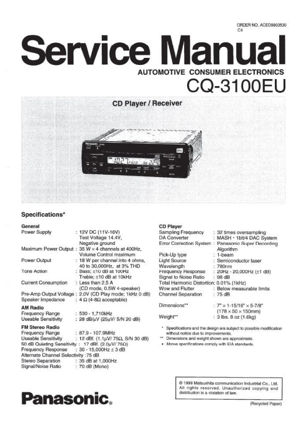 CQ-3100EU